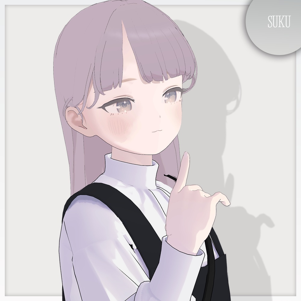 【SALE☁Lapwing対応】ストレートヘア【VRChat】