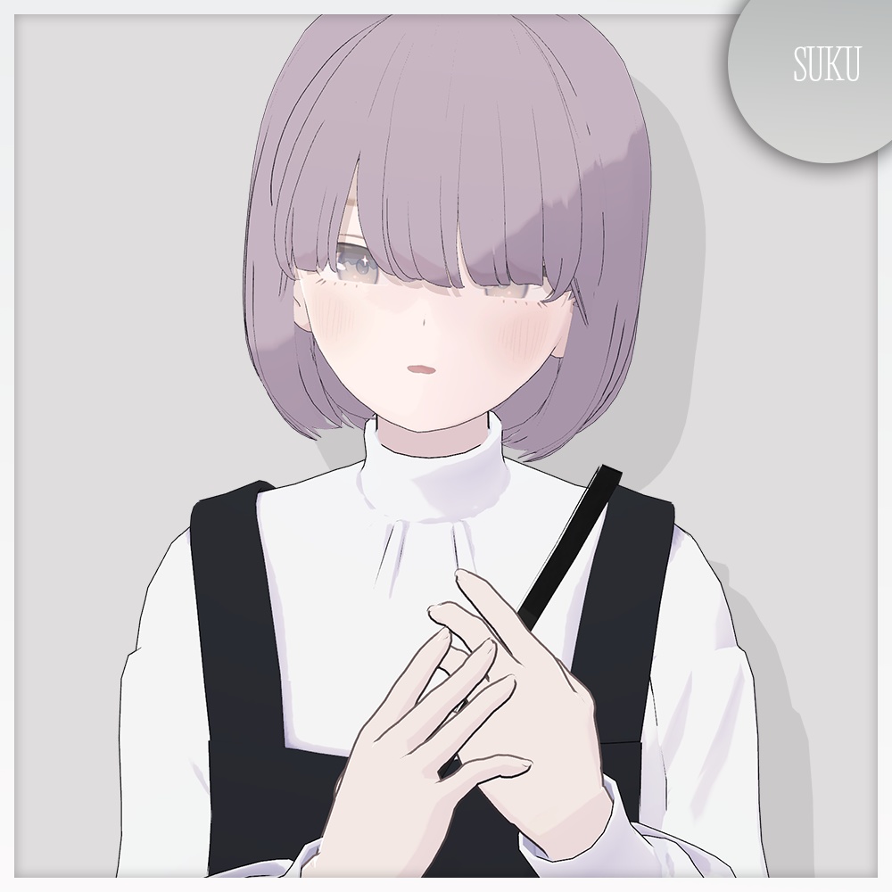 【☁Lapwing対応】ボブヘア【VRChat】