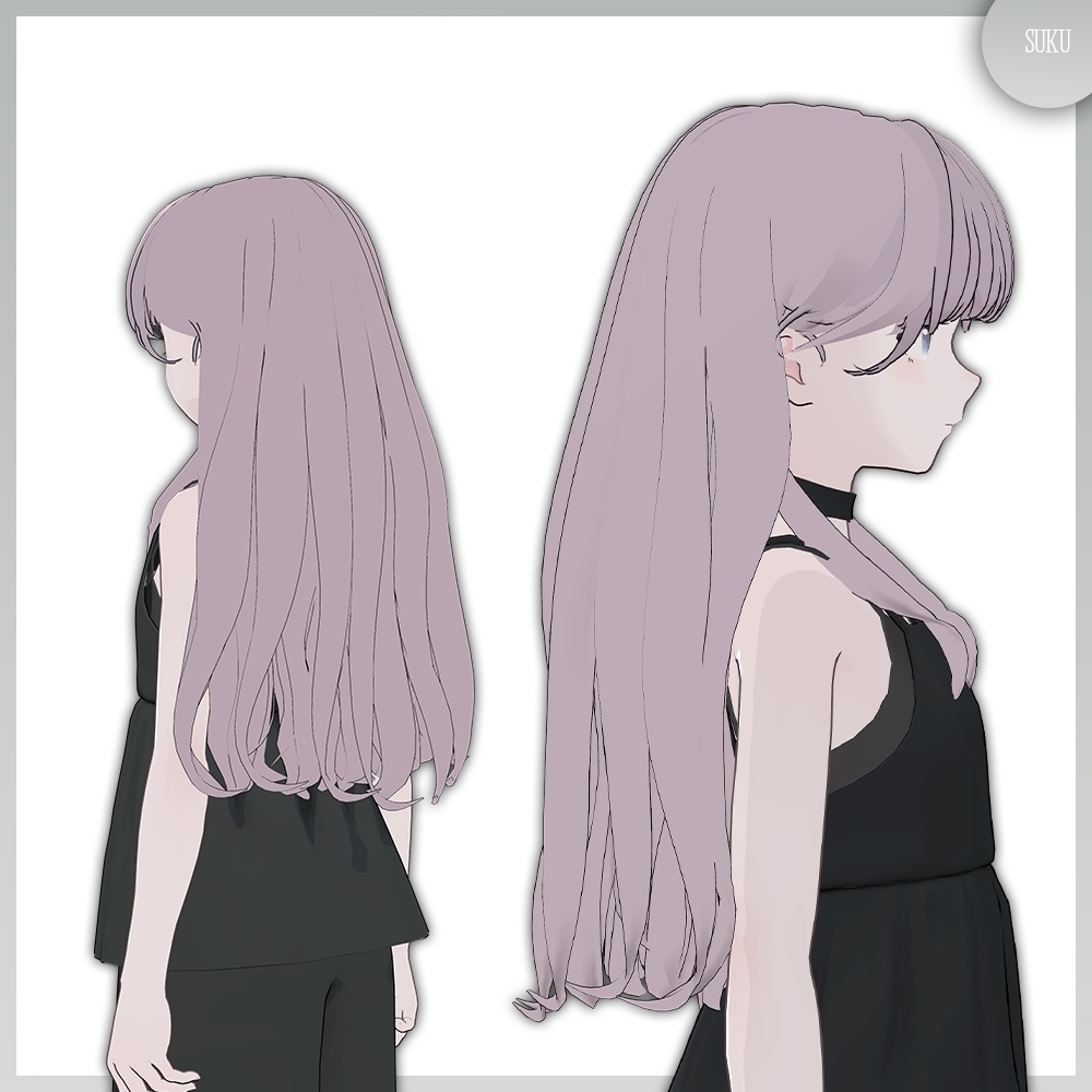 【SALE☁Lapwing対応】ウェーブヘア【VRChat】