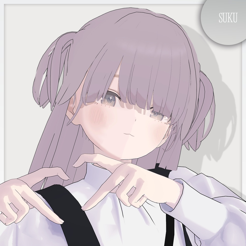 【SALE☁Lapwing対応】ハーフツインテ【VRChat】