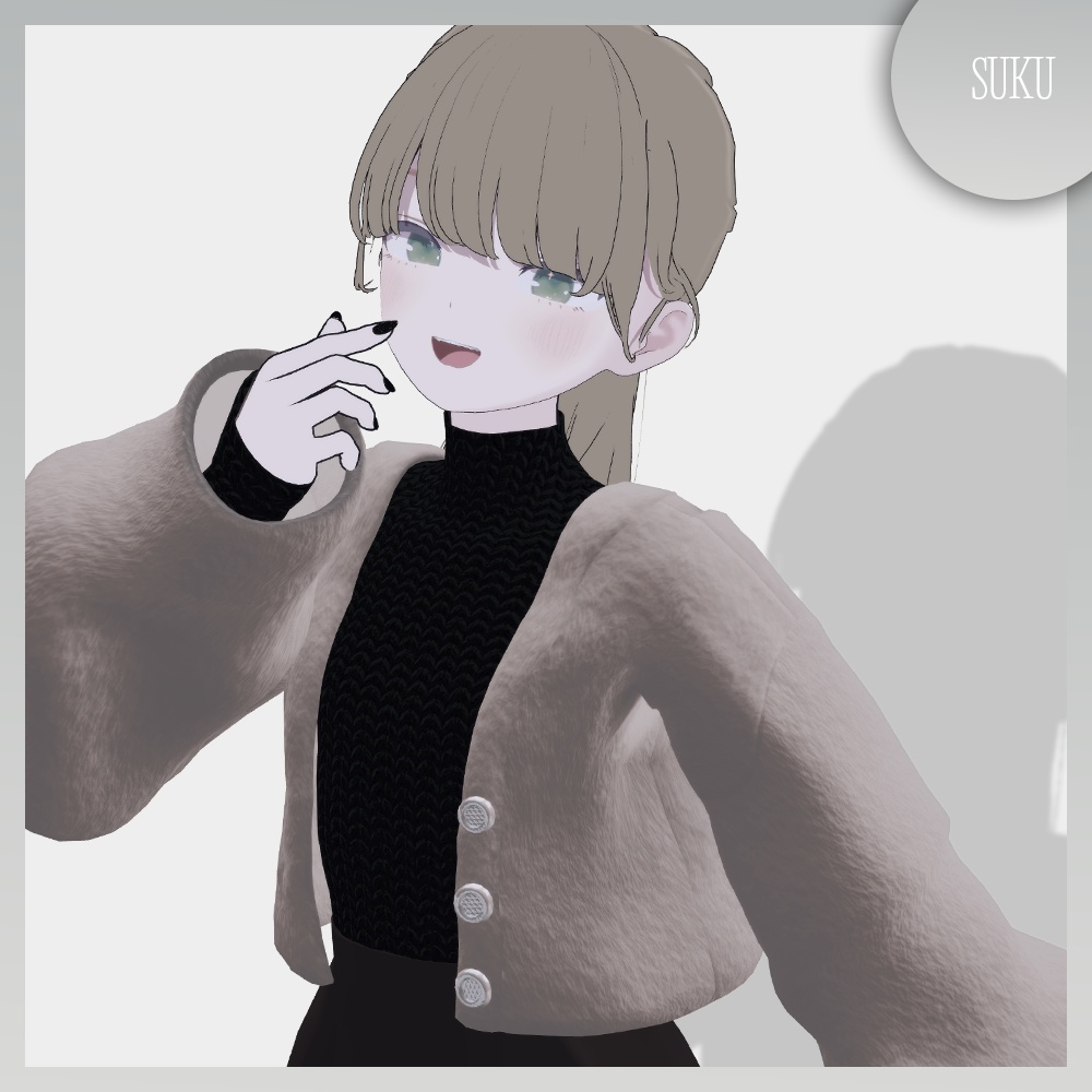 【SALE☁Lapwing対応】Lace Tops【VRChat】