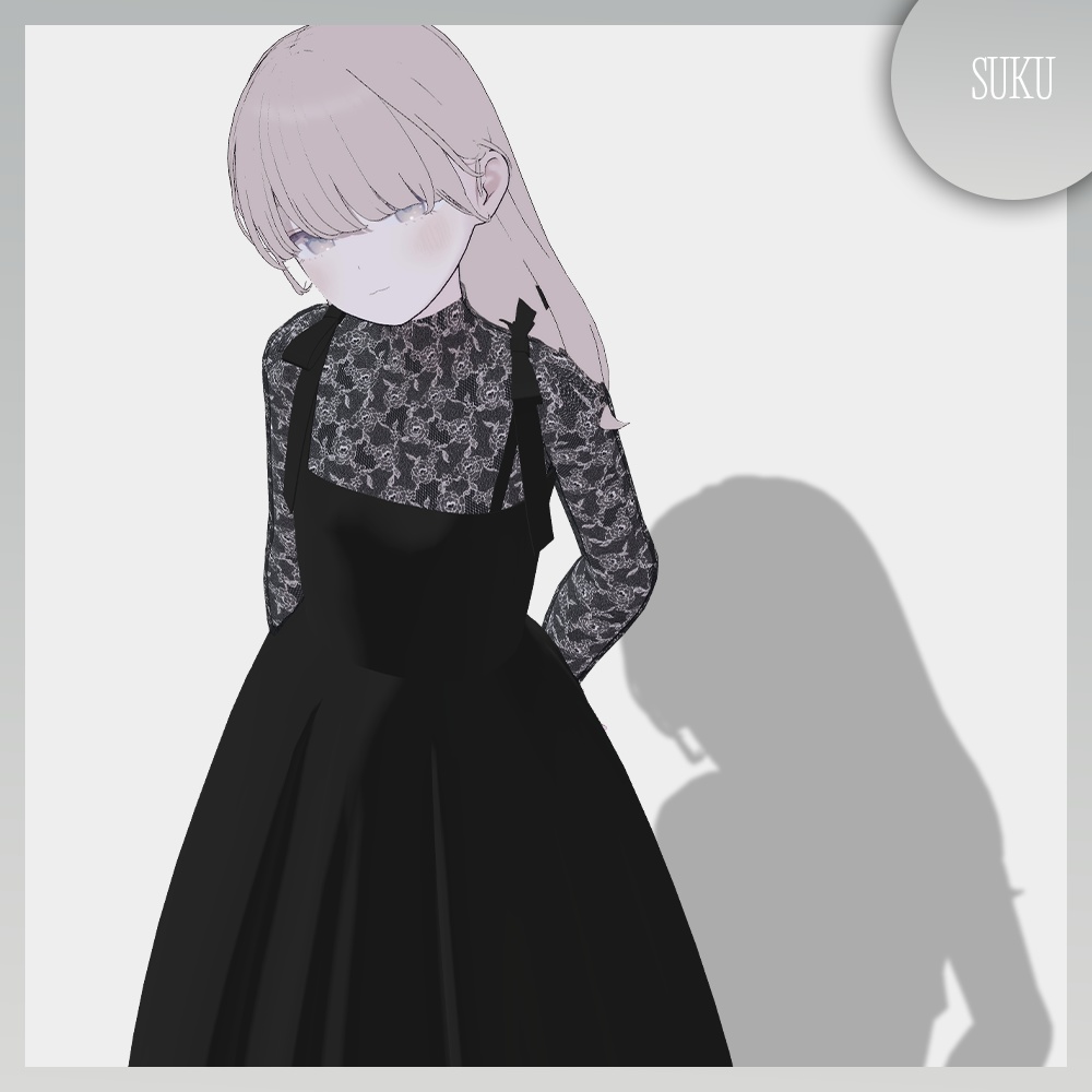 【SALE☁Lapwing対応】Lace Tops【VRChat】