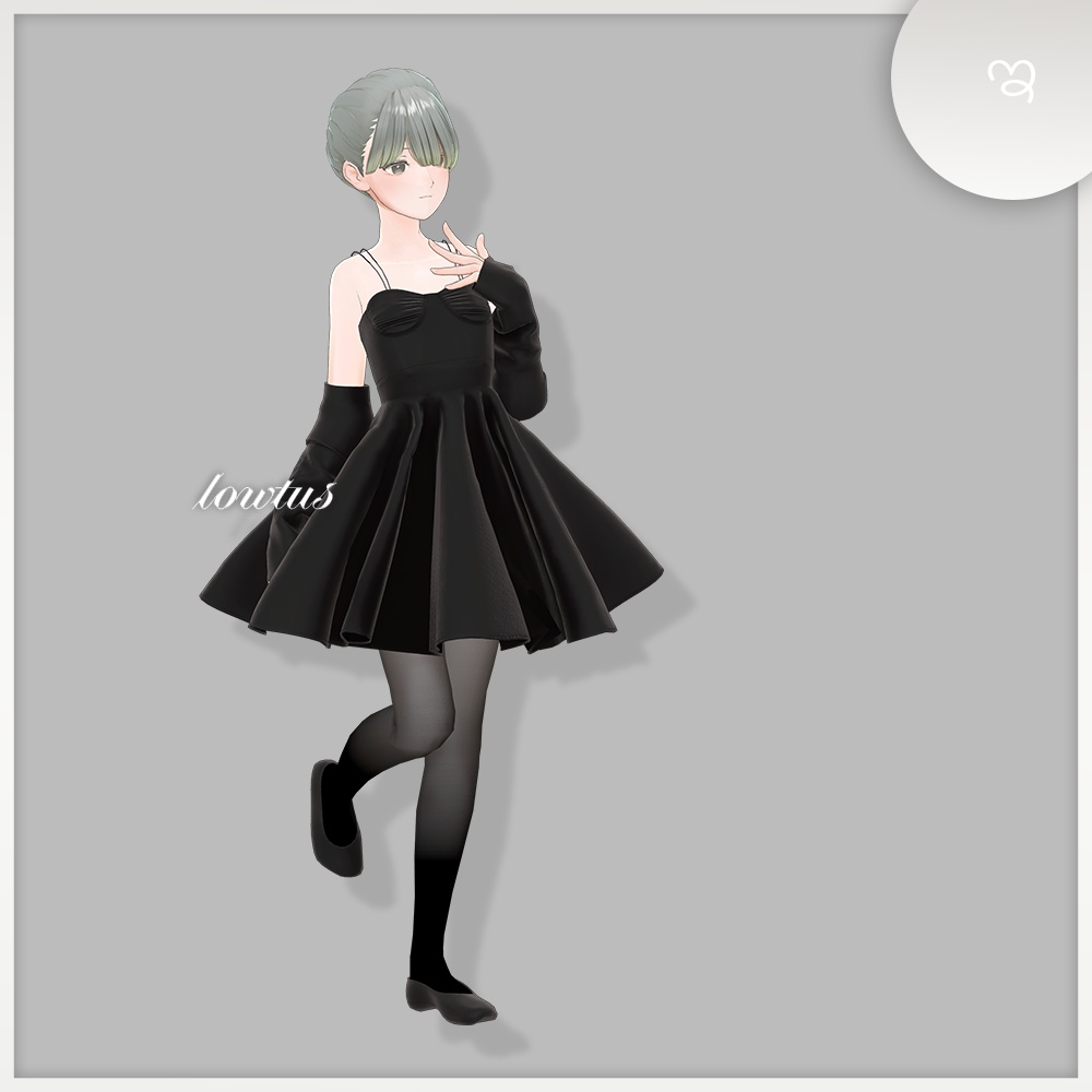 【SALE🎀5アバター対応】Corset dress【VRChat】
