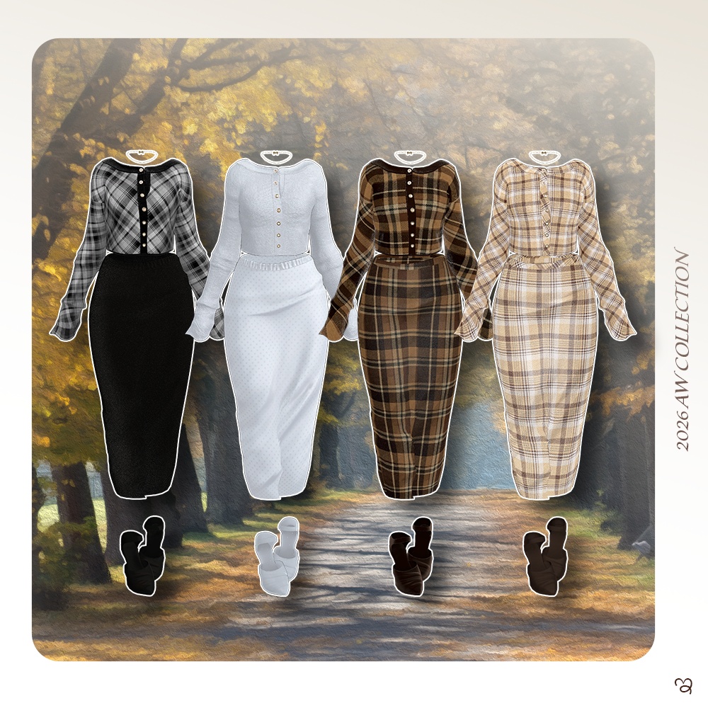【SALE🎀10アバター対応】Doux Charme【VRChat】