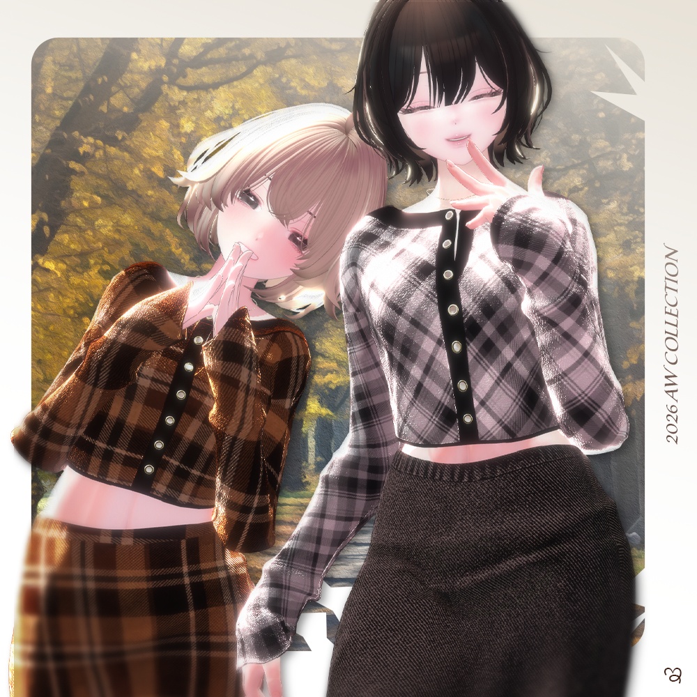 【SALE🎀10アバター対応】Doux Charme【VRChat】
