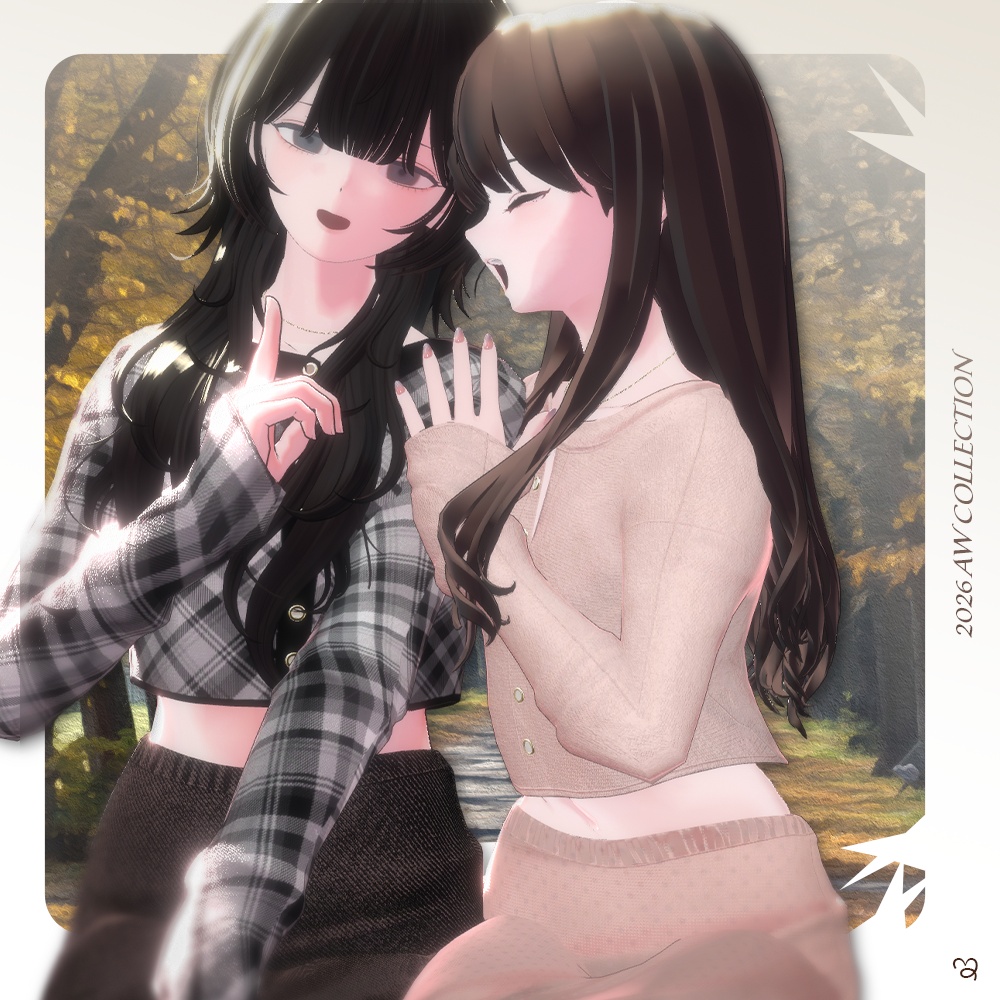 【SALE🎀10アバター対応】Doux Charme【VRChat】
