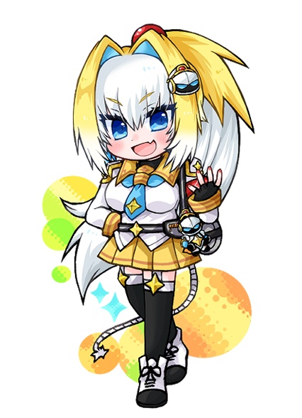 プラチナ アクリルキーホルダー