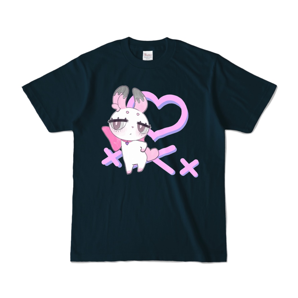 めるらぴおすましポーズTシャツ