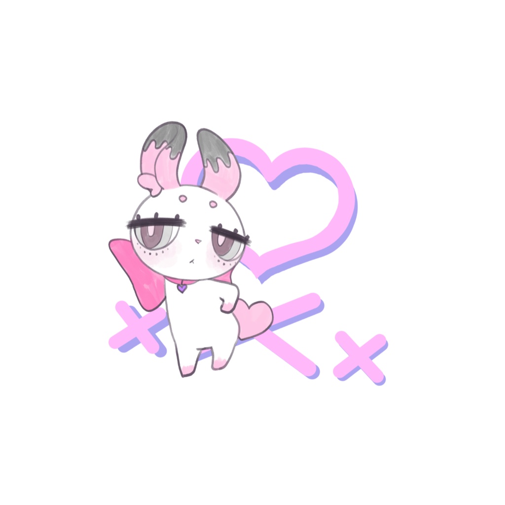 めるらぴおすましポーズ