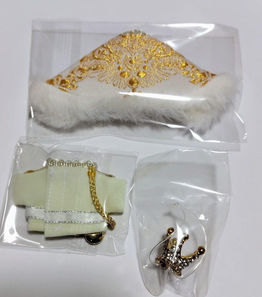 【白色王子服】10cm用