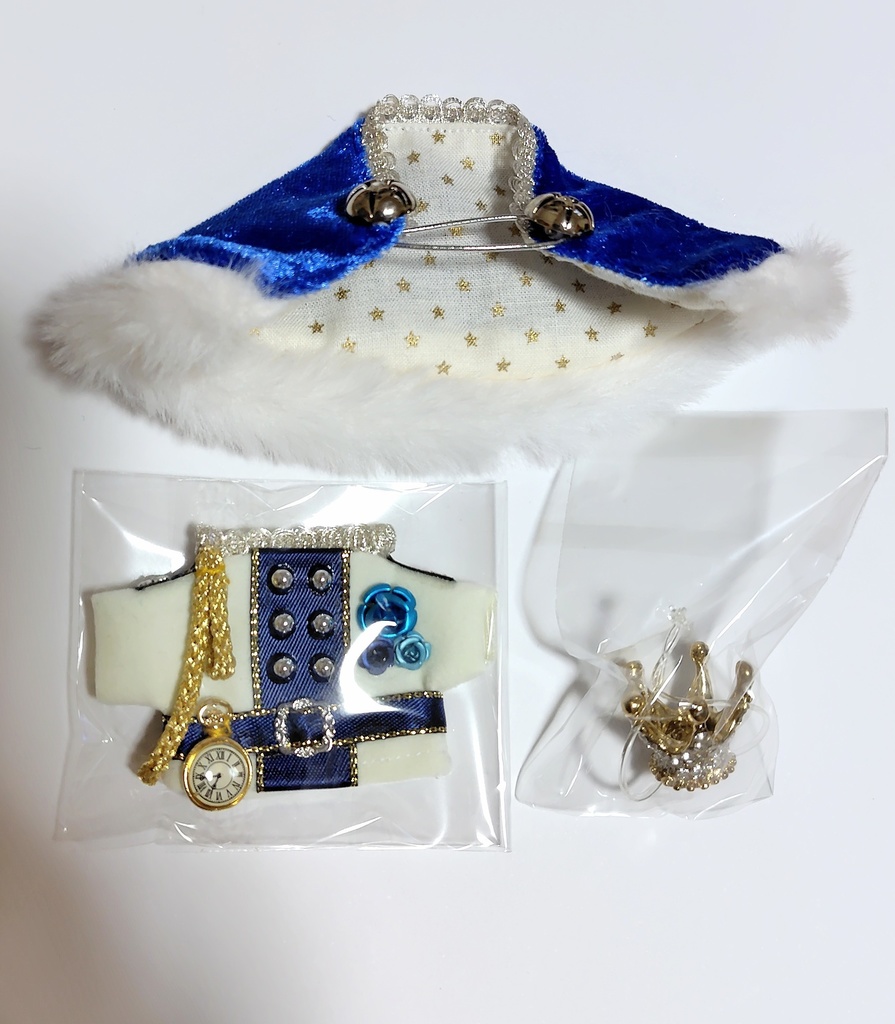 【青色王子服】10cm用