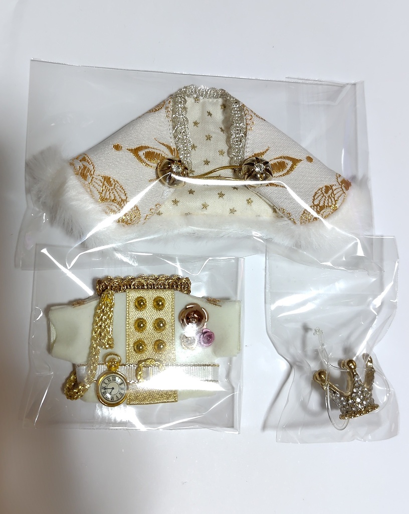 【ゴールド色王子様】10cm用