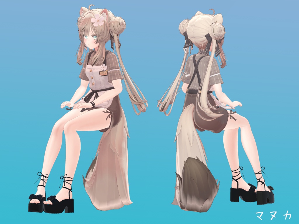 【マヌカ&しなの対応】厚底サンダル