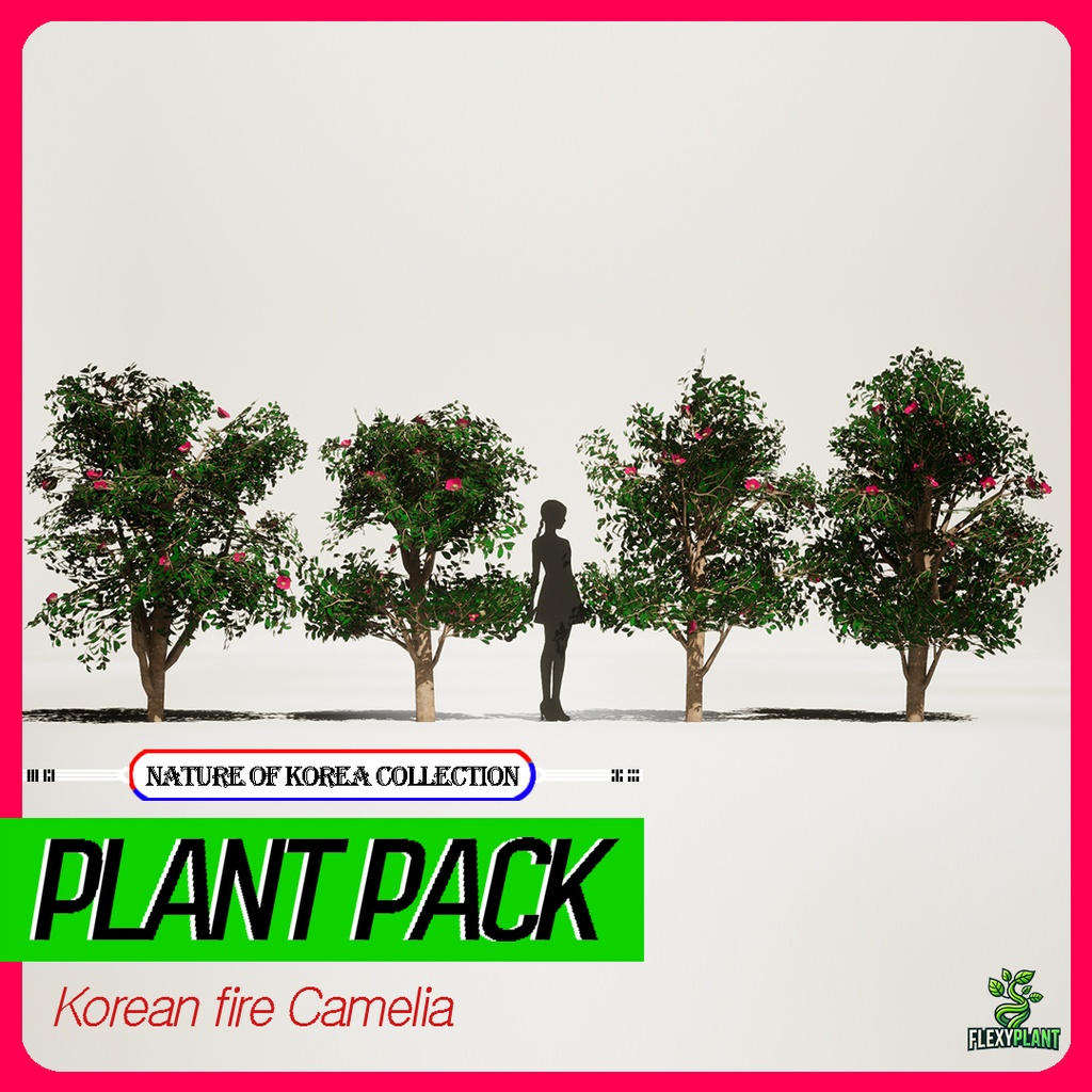 4 Realistic 韓国 椿パック(Korean Fire Camellia)