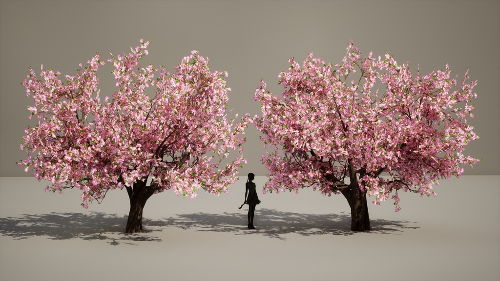 5 ツツジ3Dモデルデータパック