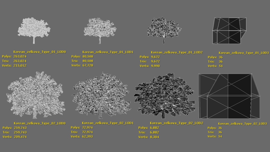 四季を彩る感動の景観:4 けやき3D四季折々パック