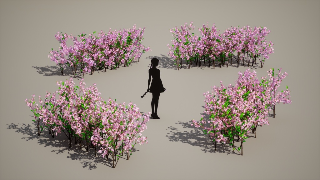 ソウルの緑:リアル3D街路樹セット 01