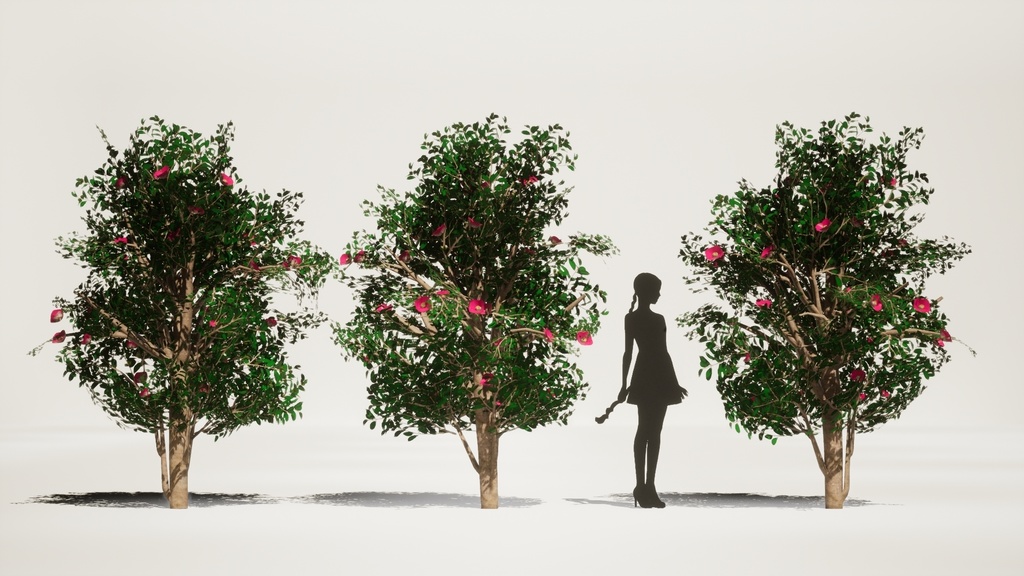 ソウルの緑:リアル3D街路樹セット 01