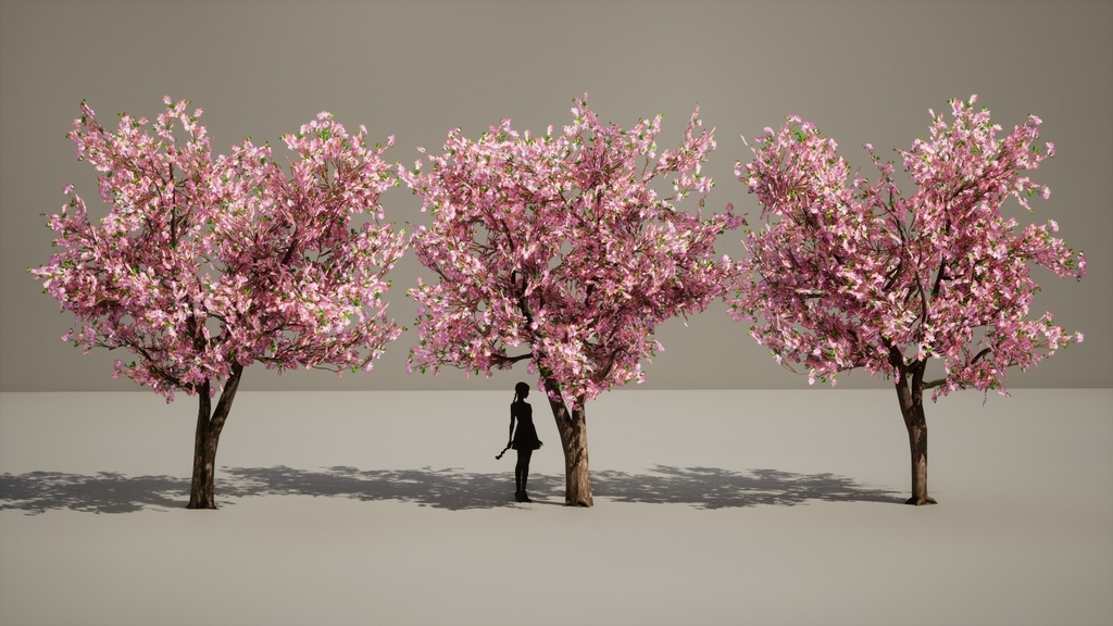 ソウルの緑:リアル3D街路樹セット 01