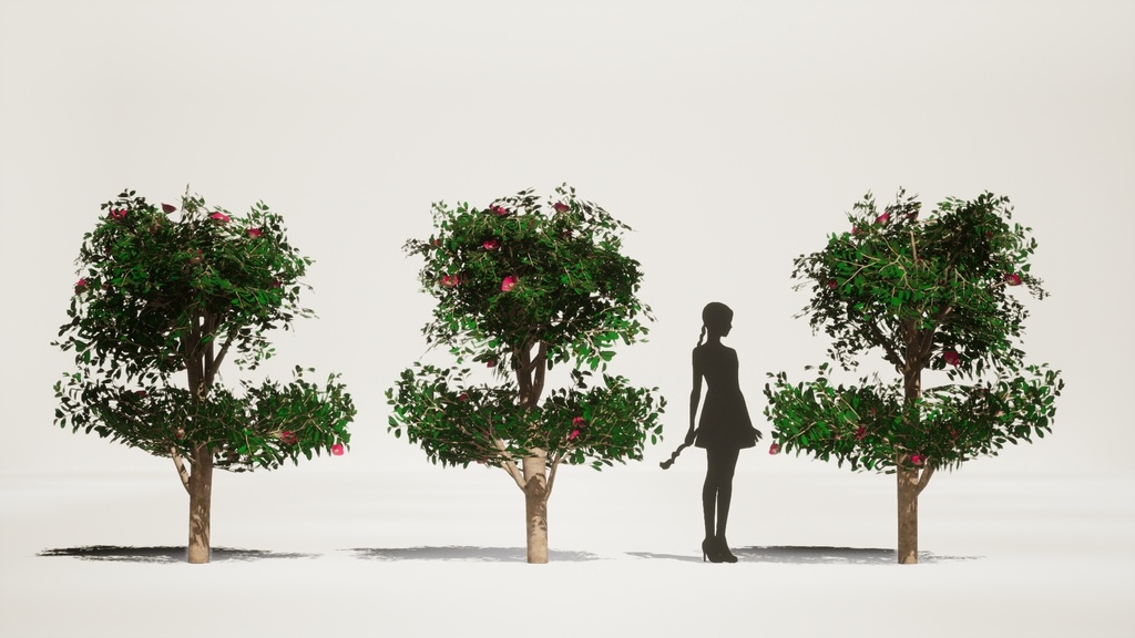 ソウルの緑:リアル3D街路樹セット 01