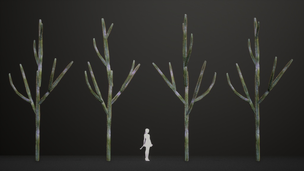 ブラジルの幻の柱サボテン、ピロソケレウス・ディエルシアヌス