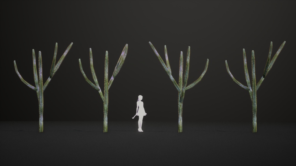 ブラジルの幻の柱サボテン、ピロソケレウス・ディエルシアヌス