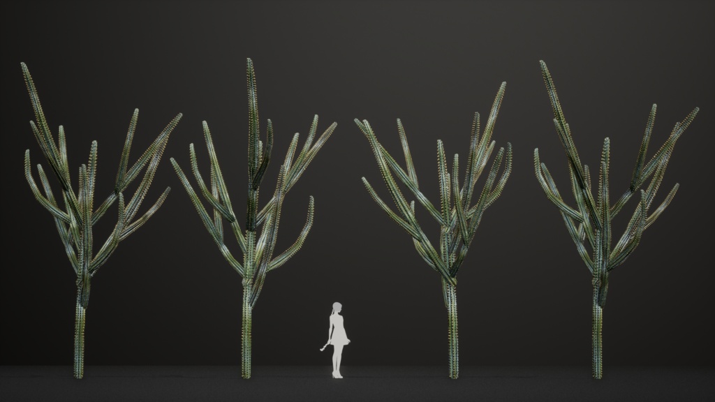 ブラジルの幻の柱サボテン、ピロソケレウス・ディエルシアヌス