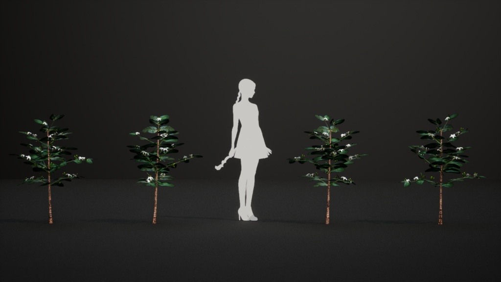 奇跡の復活植物 ラモスマニア・ロドリゲシー 3Dモデル