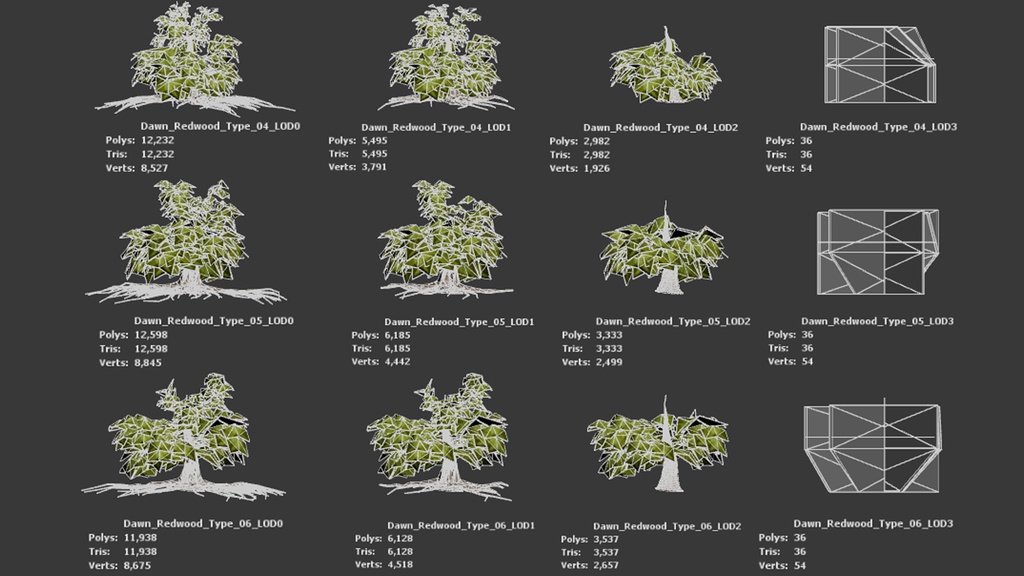 生きた化石 メタセコイア(曙杉) 3Dモデル
