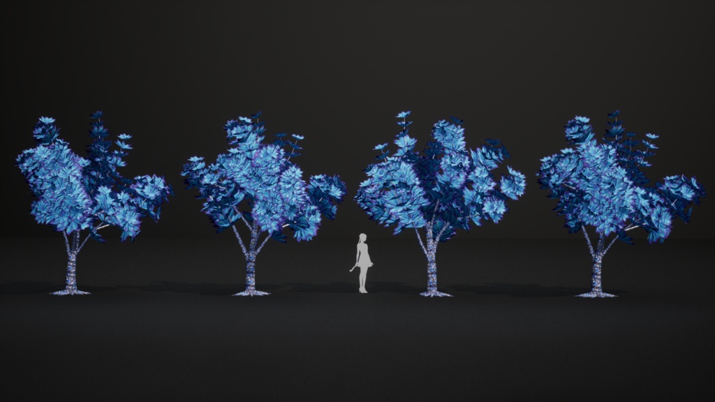 天空の星の樹 セレスティアル・スターポッド・ツリー 3Dモデル