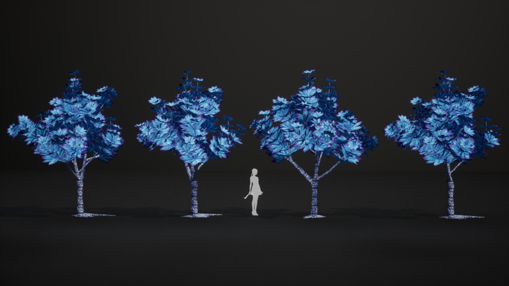 天空の星の樹 セレスティアル・スターポッド・ツリー 3Dモデル