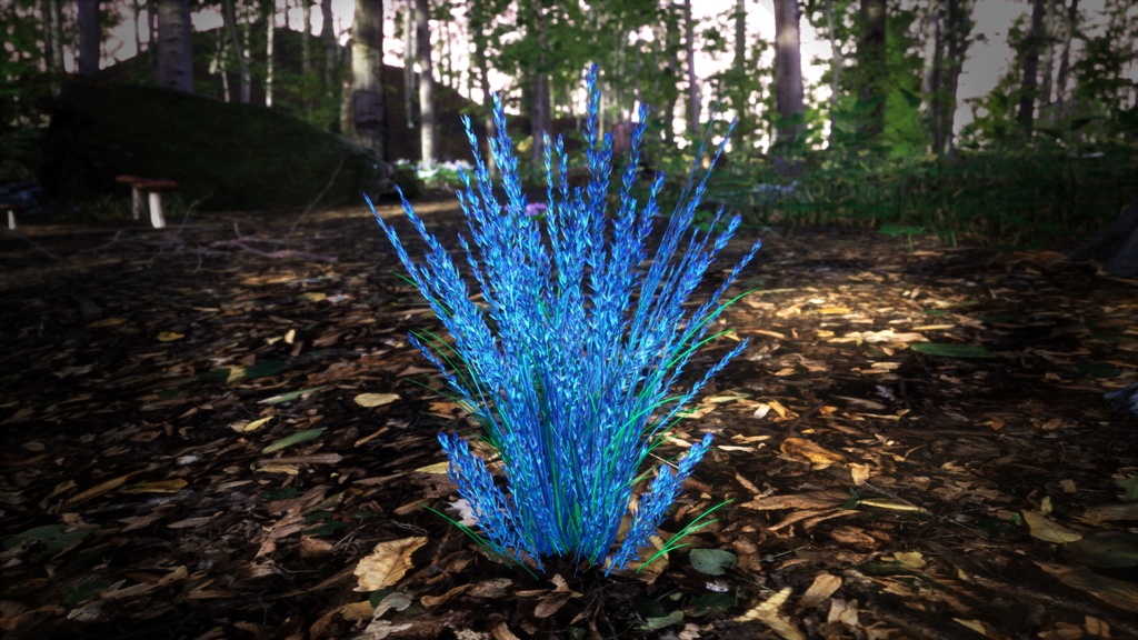 天空に舞うラベンダーグラス スカイバウンド・ラベンダー・グラス 3Dモデル