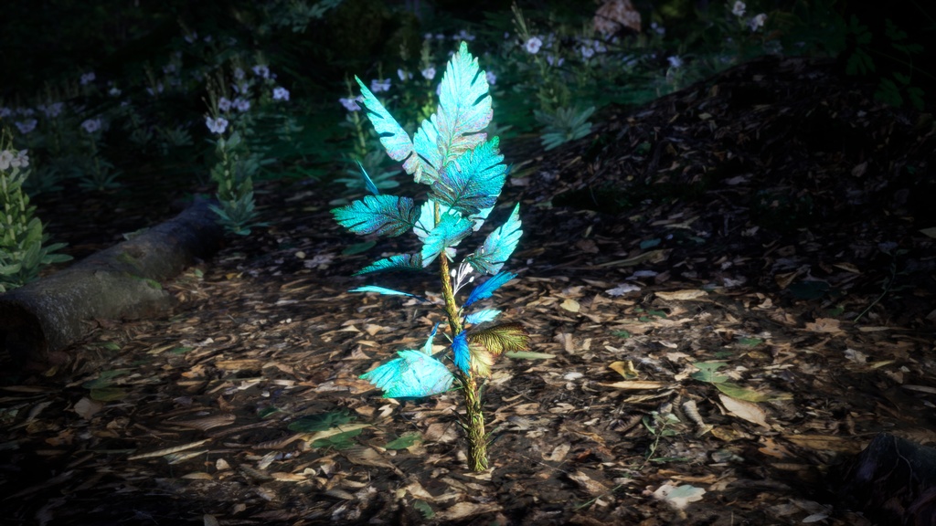 神秘の海の葉 スプライト ミスティック・オーシャンリーフ・スプライト 3Dモデル