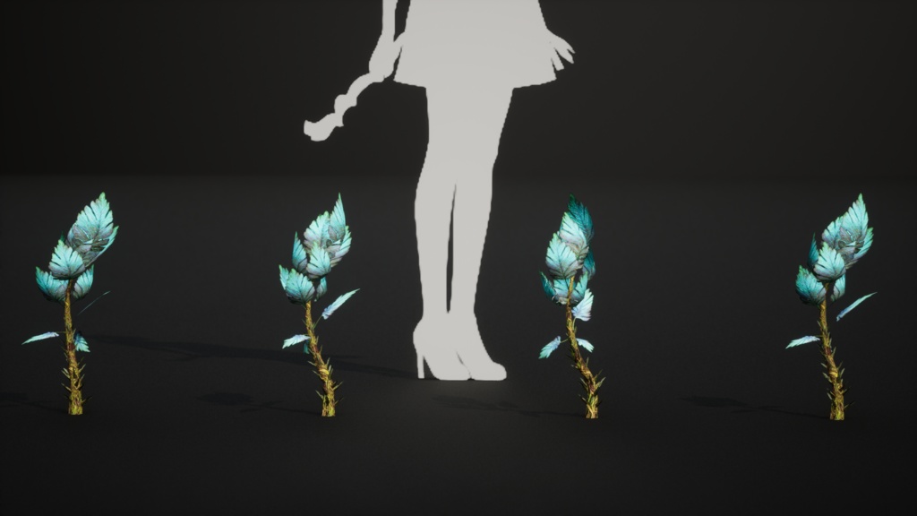 神秘の海の葉 スプライト ミスティック・オーシャンリーフ・スプライト 3Dモデル