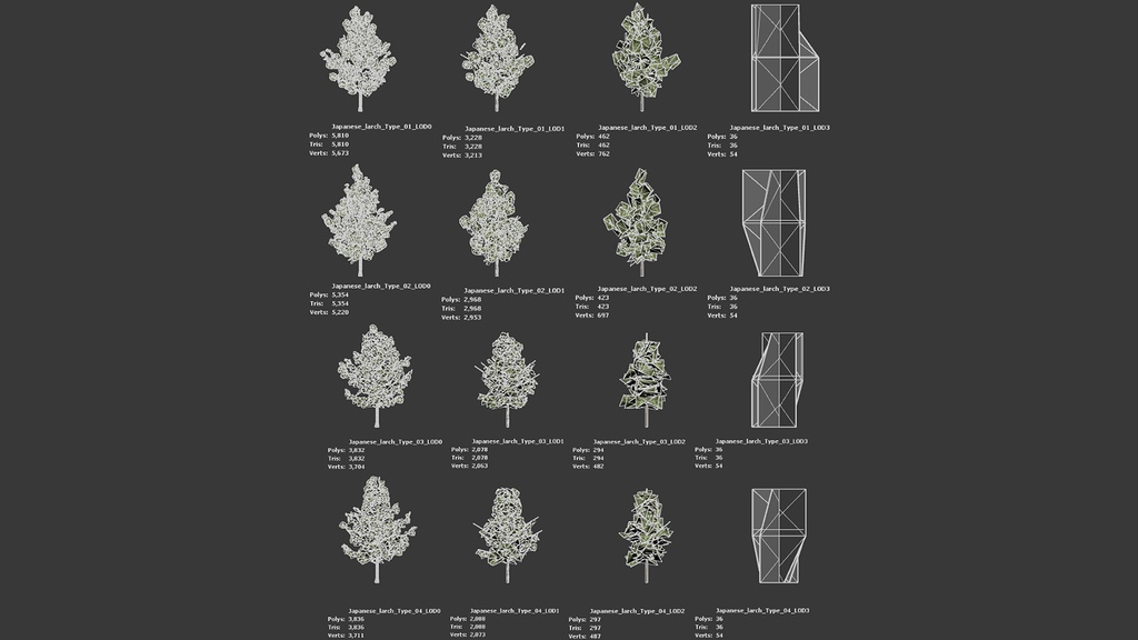 MEGA PLANT PACK - 日本固有種12種 パック