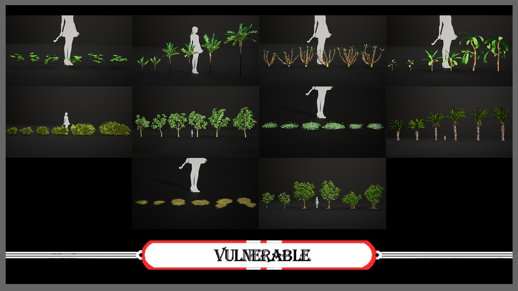 MEGA PLANT PACK - IUCN指定絶滅危惧植物 45種パック