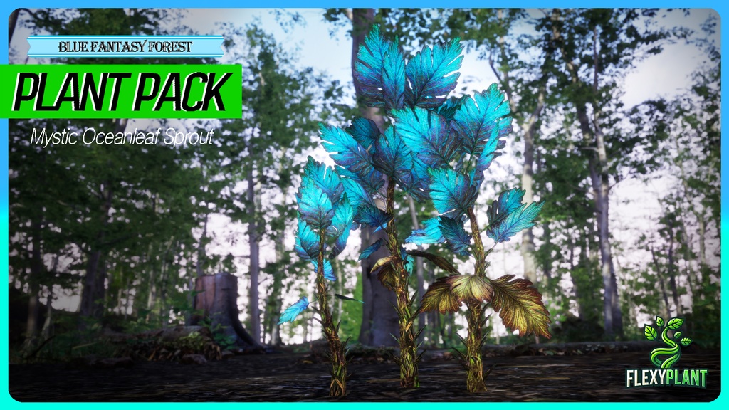 MEGA PLANT PACK - 青い森のファンタジー 10種パック