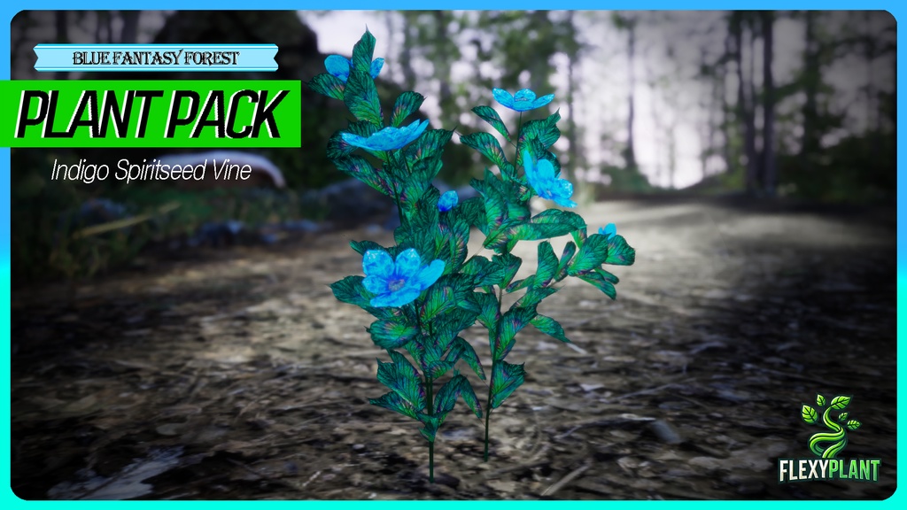 MEGA PLANT PACK - 青い森のファンタジー 10種パック
