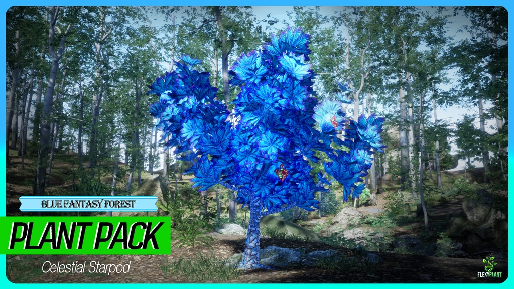 MEGA PLANT PACK - 青い森のファンタジー 10種パック