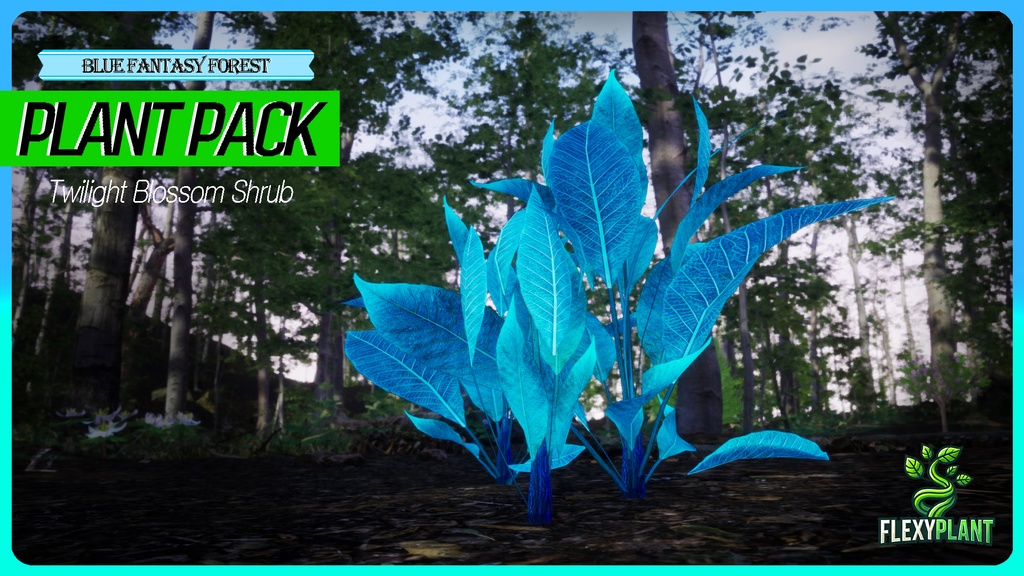 MEGA PLANT PACK - 青い森のファンタジー 10種パック