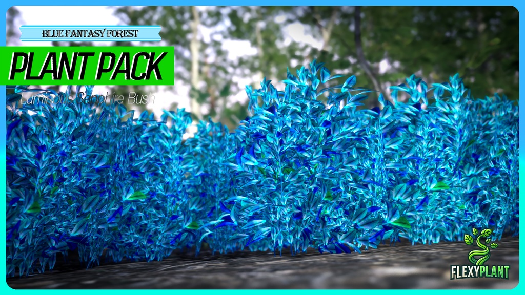 MEGA PLANT PACK - 青い森のファンタジー 10種パック
