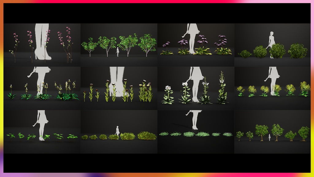 MEGA PLANT PACK - 世界の花々コレクション 38種