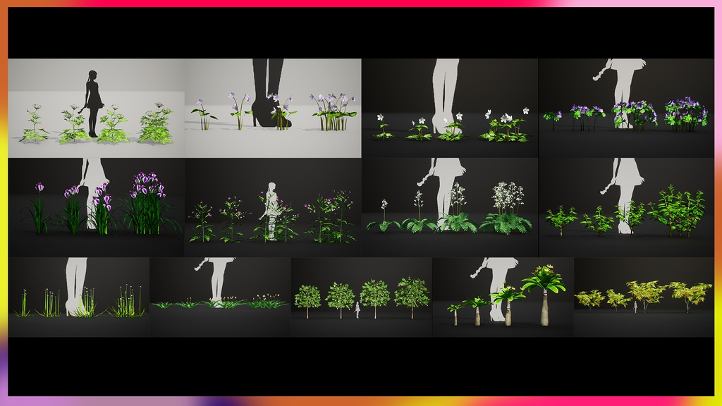 MEGA PLANT PACK - 世界の花々コレクション 38種