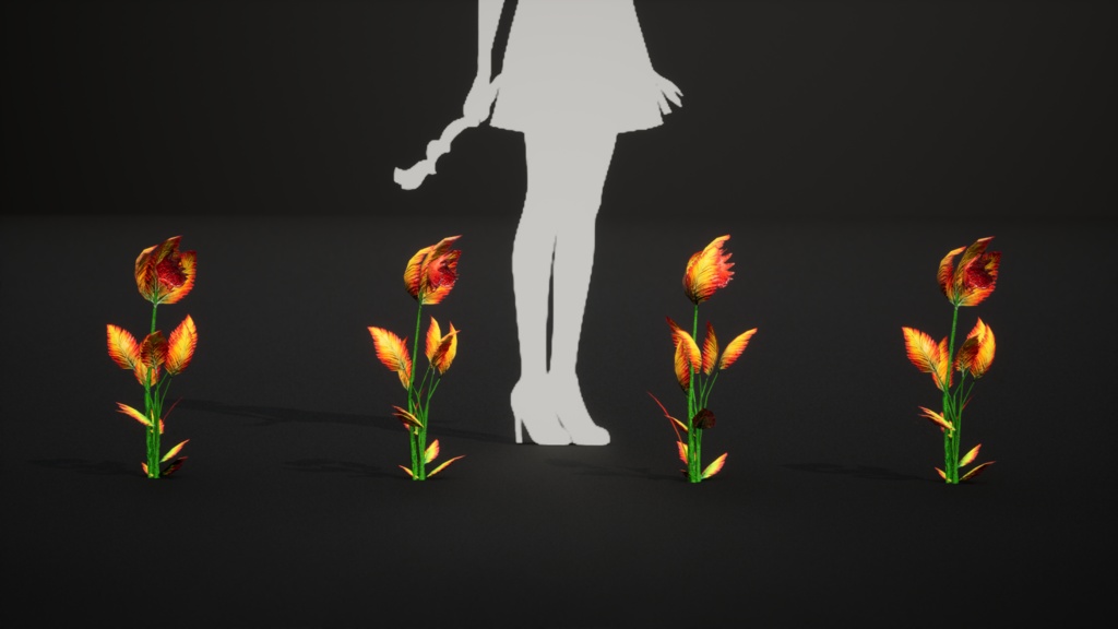 カーディナル・チキン・ロベリア 3Dモデル