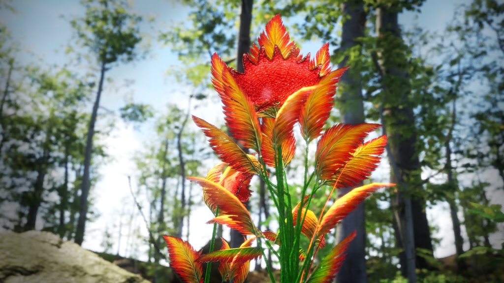 カーディナル・チキン・ロベリア 3Dモデル