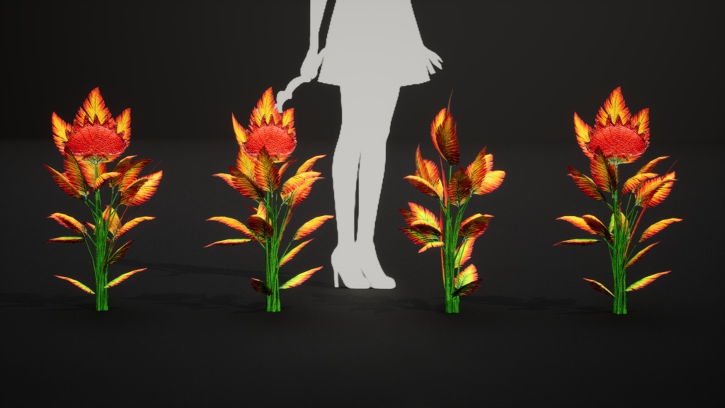 カーディナル・チキン・ロベリア 3Dモデル