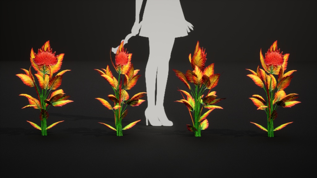 カーディナル・チキン・ロベリア 3Dモデル