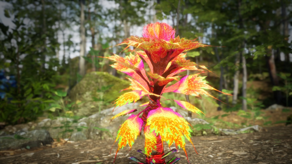 赤いピーマンのサボテン 3Dモデル