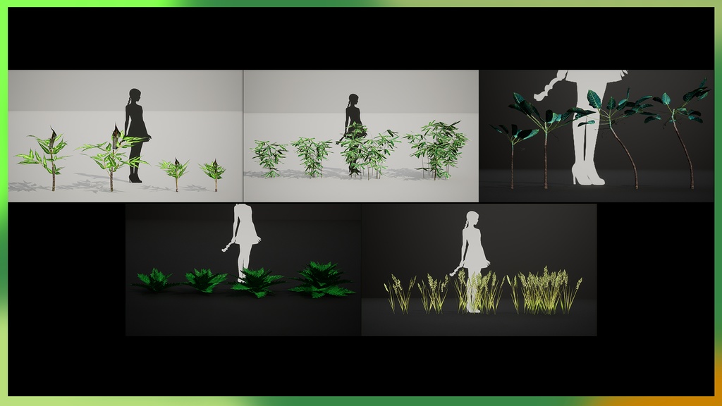 MEGA PLANT PACK - 世界の草々コレクション 15種メガ・プラントパック