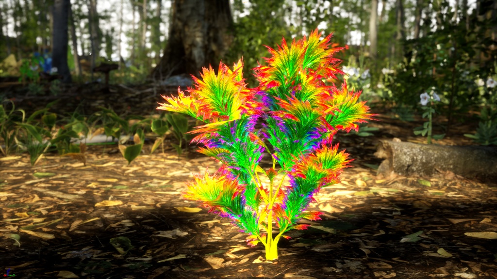 赤いカラーリリー 3Dモデル